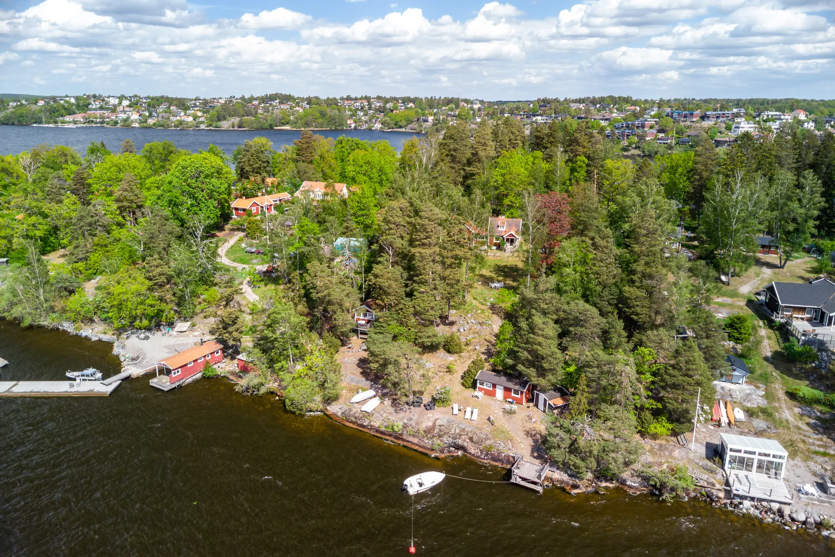 Villa, Lambarövägen 21, Lambarö, Stockholm