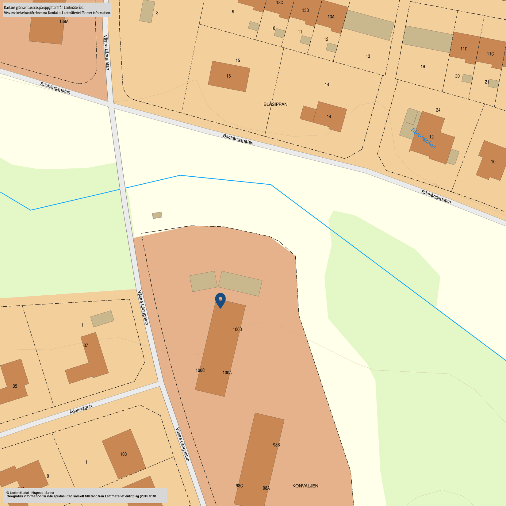 Bostadsrätt, Västra Långgatan 100A, Tibro