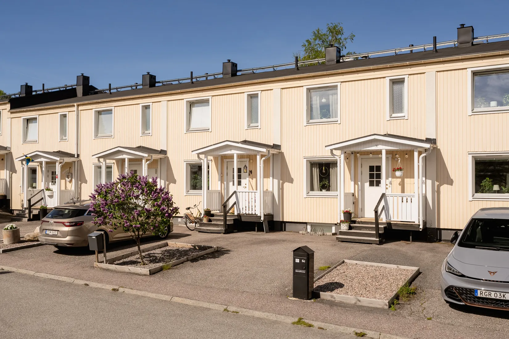 Radhus, Vallgångsvägen 6C, Höjersdal, Gävle