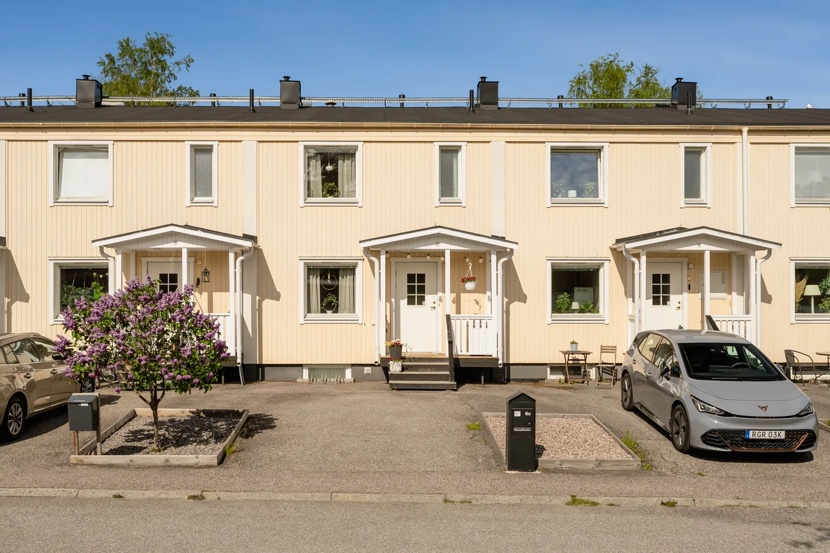 Radhus, Vallgångsvägen 6C, Höjersdal, Gävle
