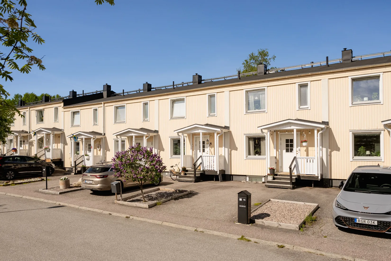 Radhus, Vallgångsvägen 6C, Höjersdal, Gävle