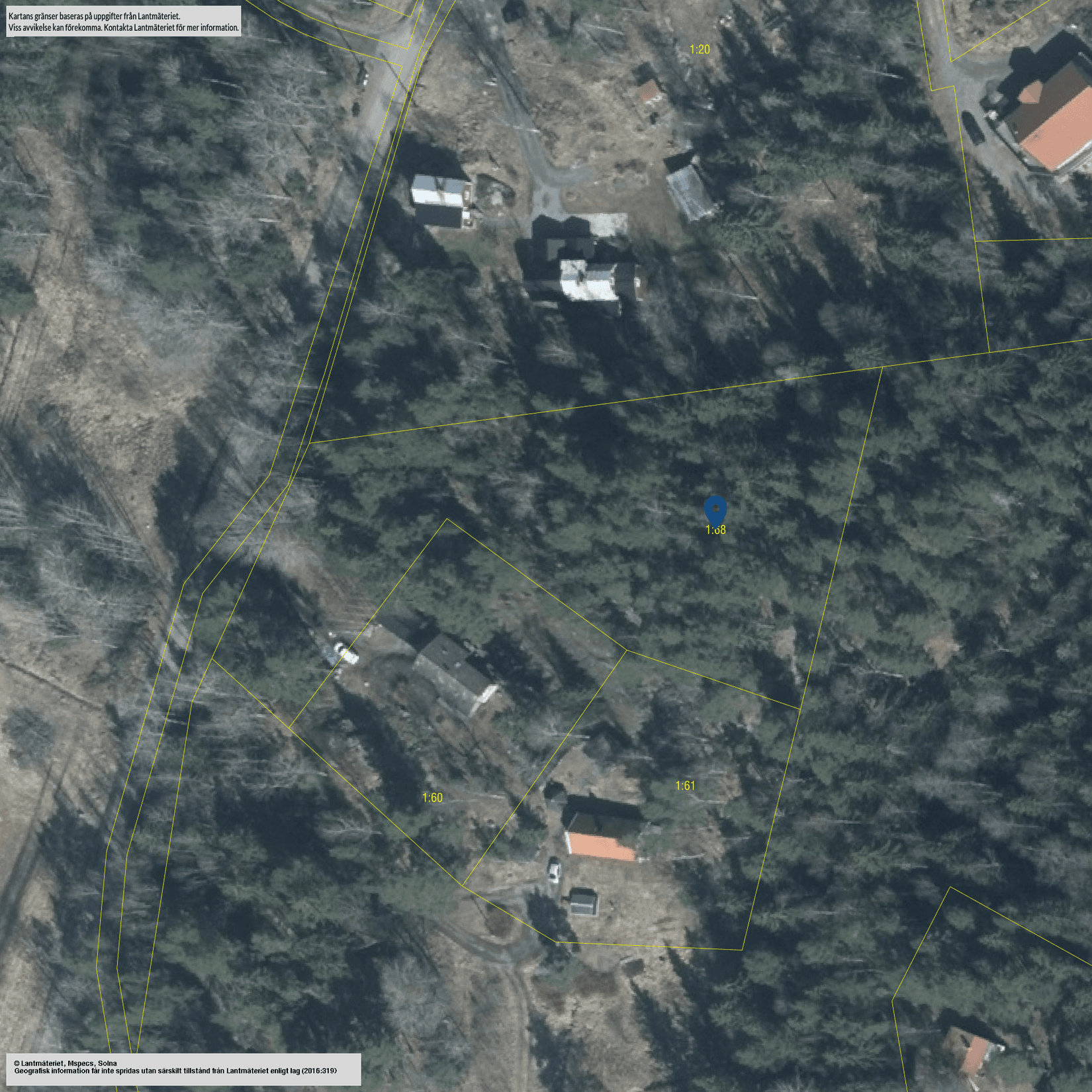 Tomt, Lämbonäsvägen 67A, Hölö, Södertälje