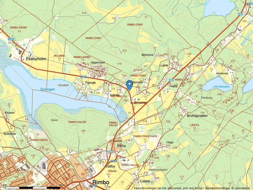 Villa, Björkdalsvägen 2, Rimbo, Norrtälje