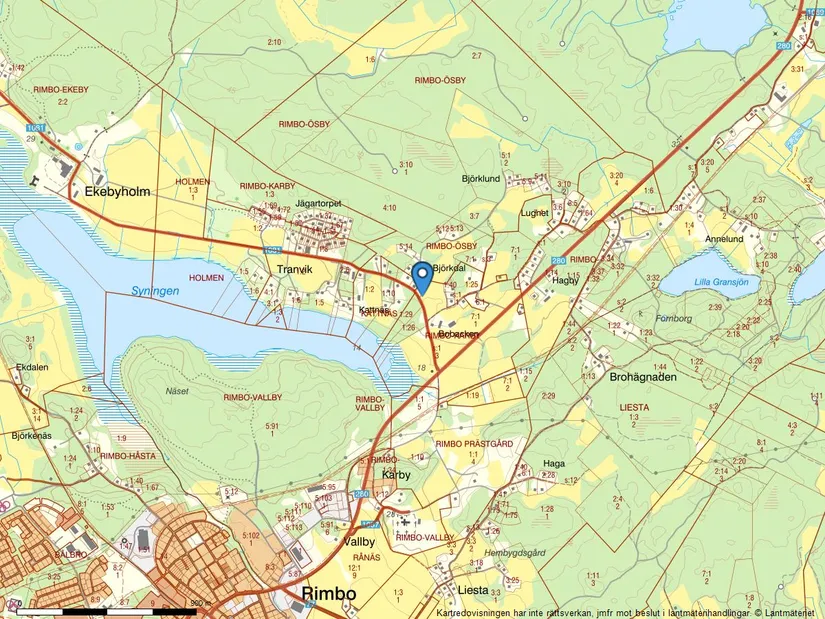 Villa, Björkdalsvägen 2, Rimbo, Norrtälje