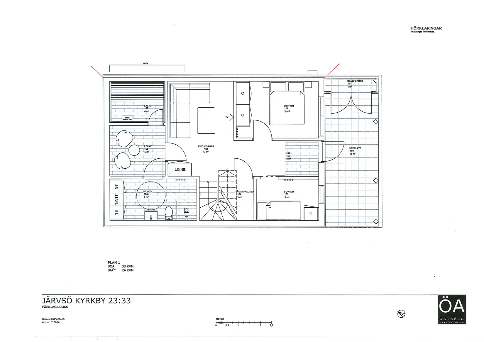 Villa, Anders-Persvägen 19A, Järvsö, Centralt, Ljusdal