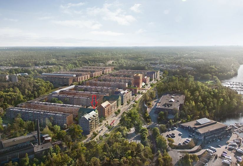 Bostadsrätt, Fisksätravägen 28A, lgh 11305, Fisksätra, Nacka