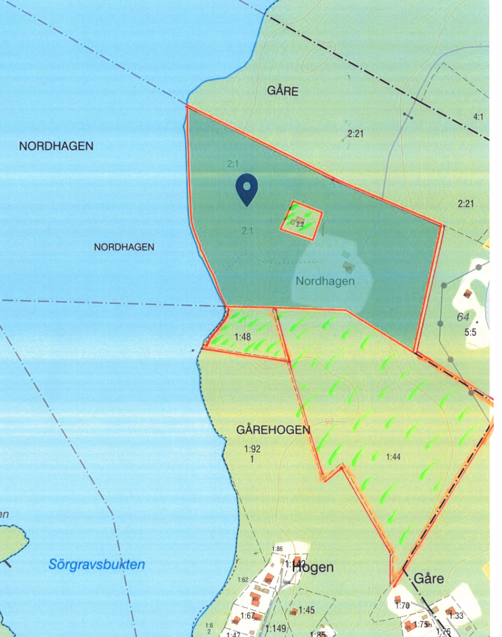 Villa, Gåre Nordhagen 525,  Fantastiskt läge på norra Orust nära Henån, Lysekil  och Uddevalla, Nordhagen Gåre Henån Orust, Orust