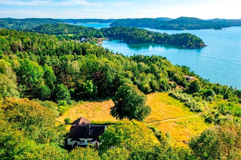 Villa, Gåre Nordhagen 525,  Fantastiskt läge på norra Orust nära Henån, Lysekil  och Uddevalla, Nordhagen Gåre Henån Orust, Orust