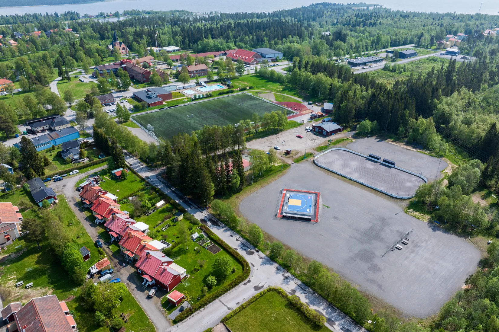 Villa, Radhus, Plangatan 13, Hörnefors, Umeå