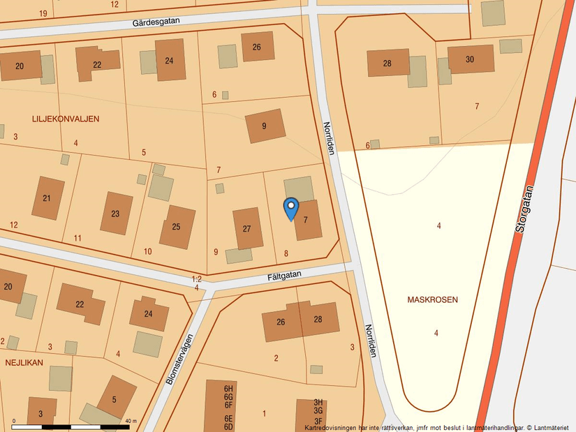 Villa, Norrliden 7, Grossbol, Forshaga