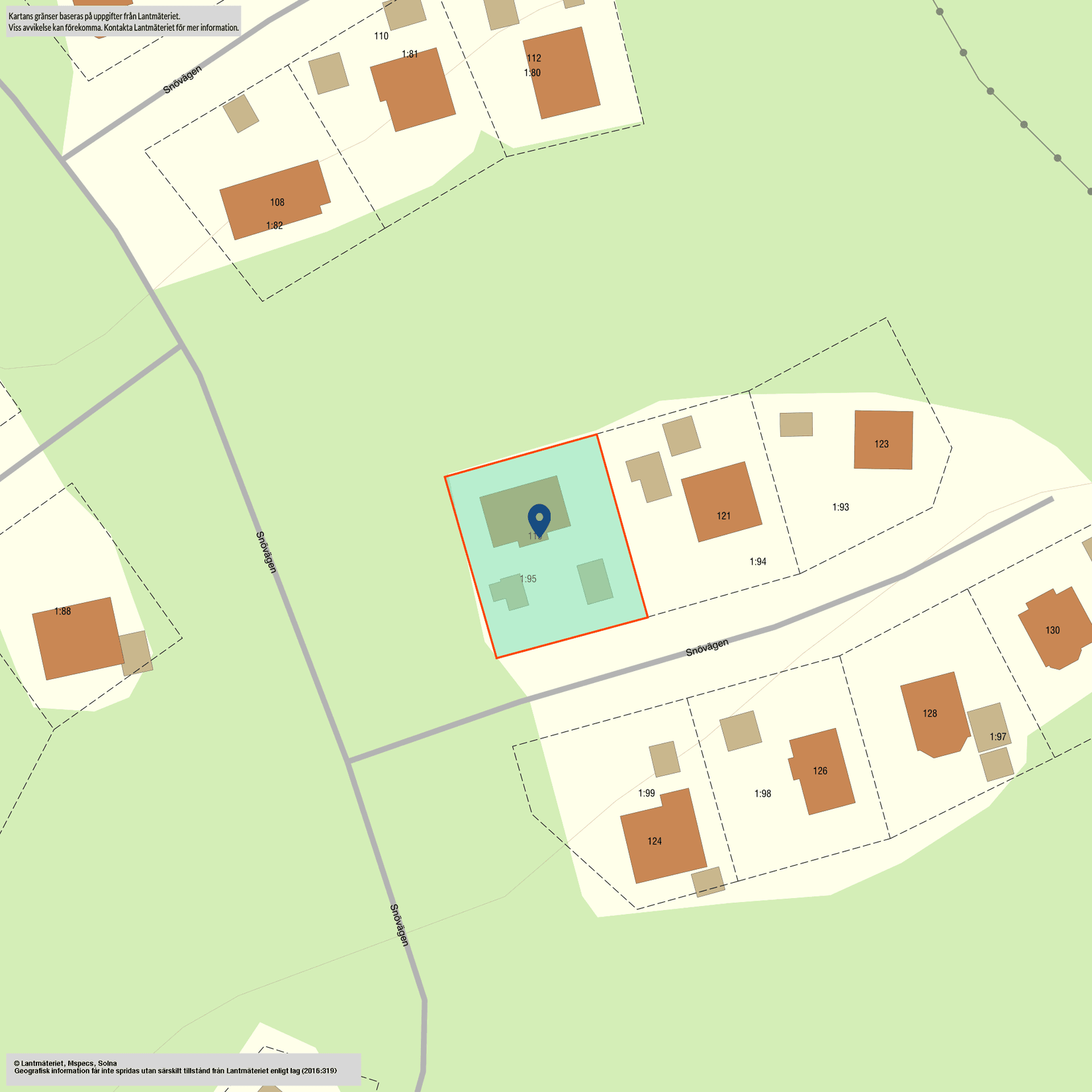 Fritidshus, Snövägen 119, Stöten, Malung-Sälen
