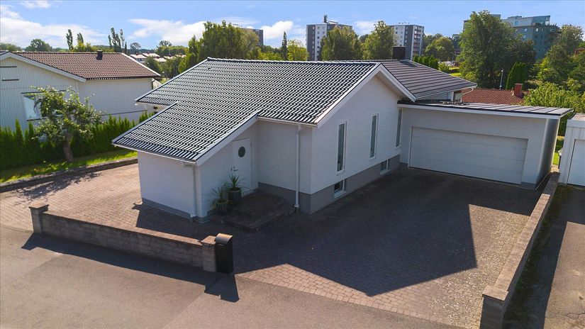 Villa, Prästgatan 12, Mariesjö, Skövde