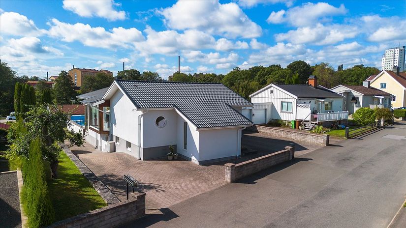 Villa, Prästgatan 12, Mariesjö, Skövde