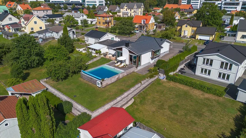 Villa, Prästgatan 12, Mariesjö, Skövde