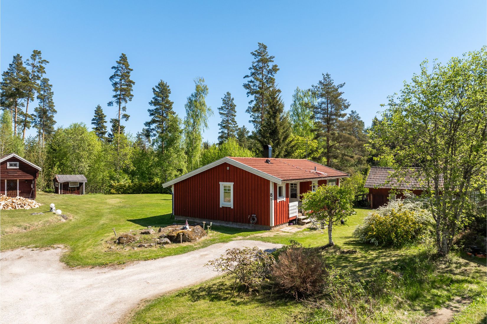 Villa, Styrsjöbo Mosippbacken 8, Styrsjöbo, Åkersbodarna, Leksand