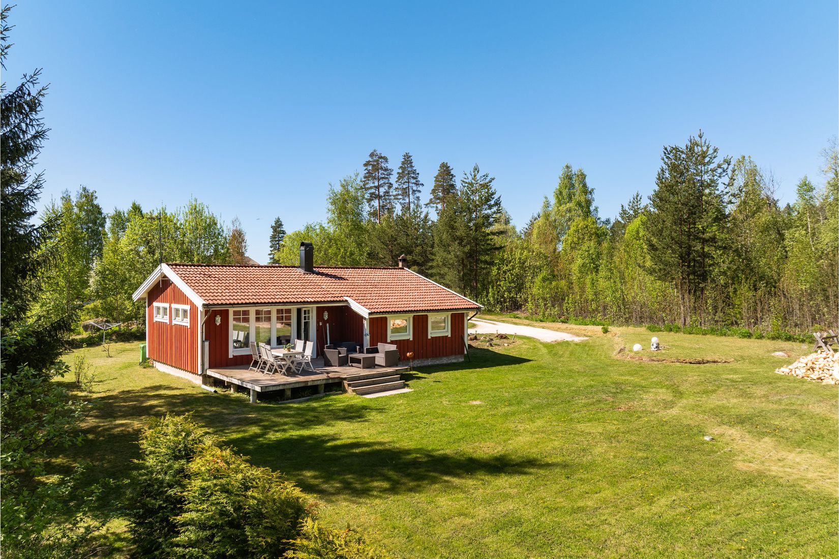 Villa, Styrsjöbo Mosippbacken 8, Styrsjöbo, Åkersbodarna, Leksand