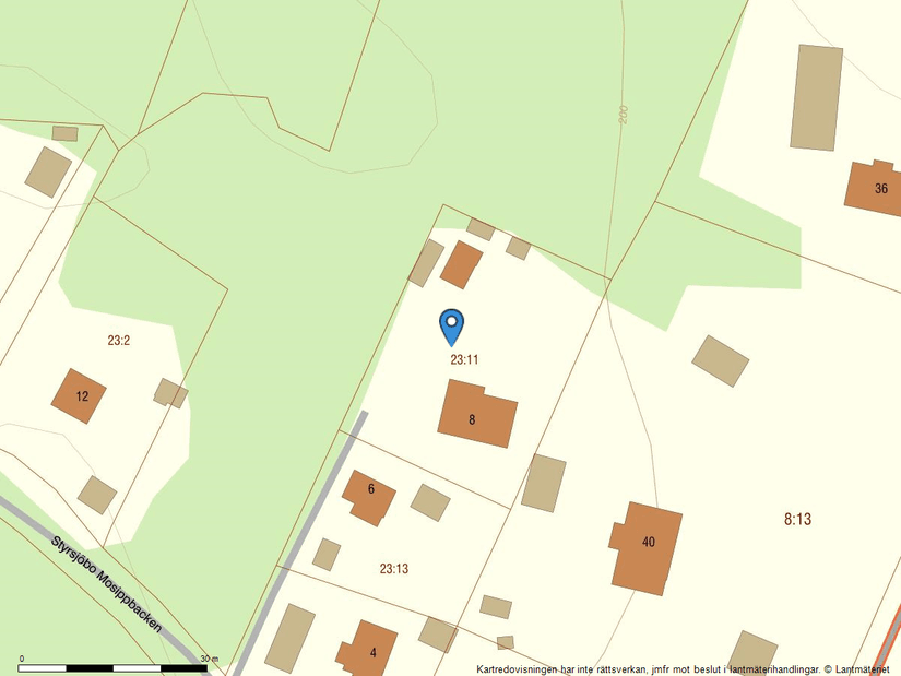 Villa, Styrsjöbo Mosippbacken 8, Styrsjöbo, Åkersbodarna, Leksand