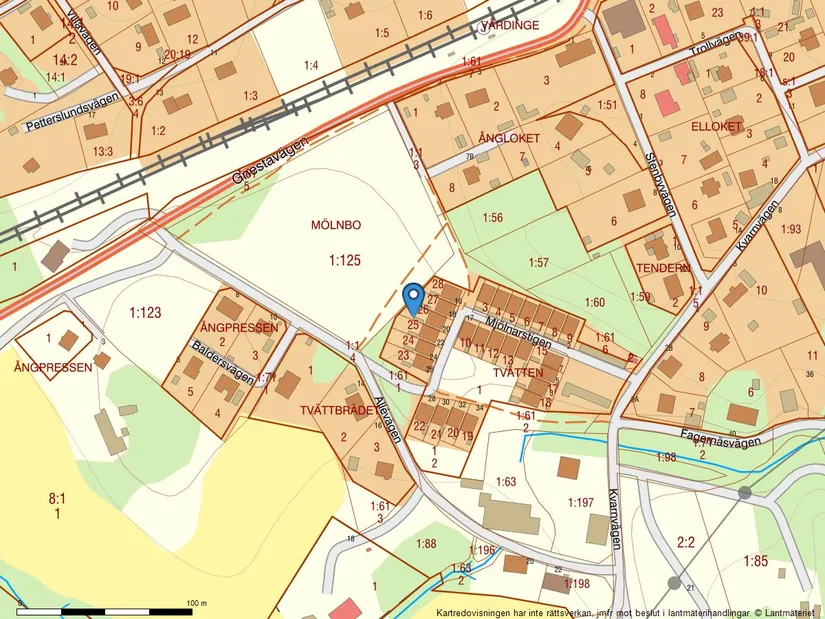 Villa, Radhus, Mjölnarstigen 20, Mölnbo, Södertälje