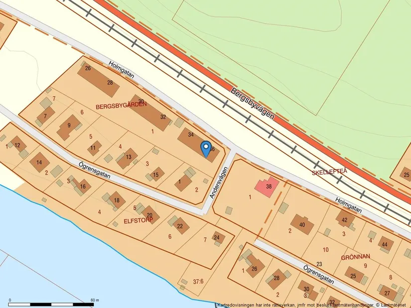 Bostadsrätt, Holmgatan 36, Bergsbyn, Skellefteå