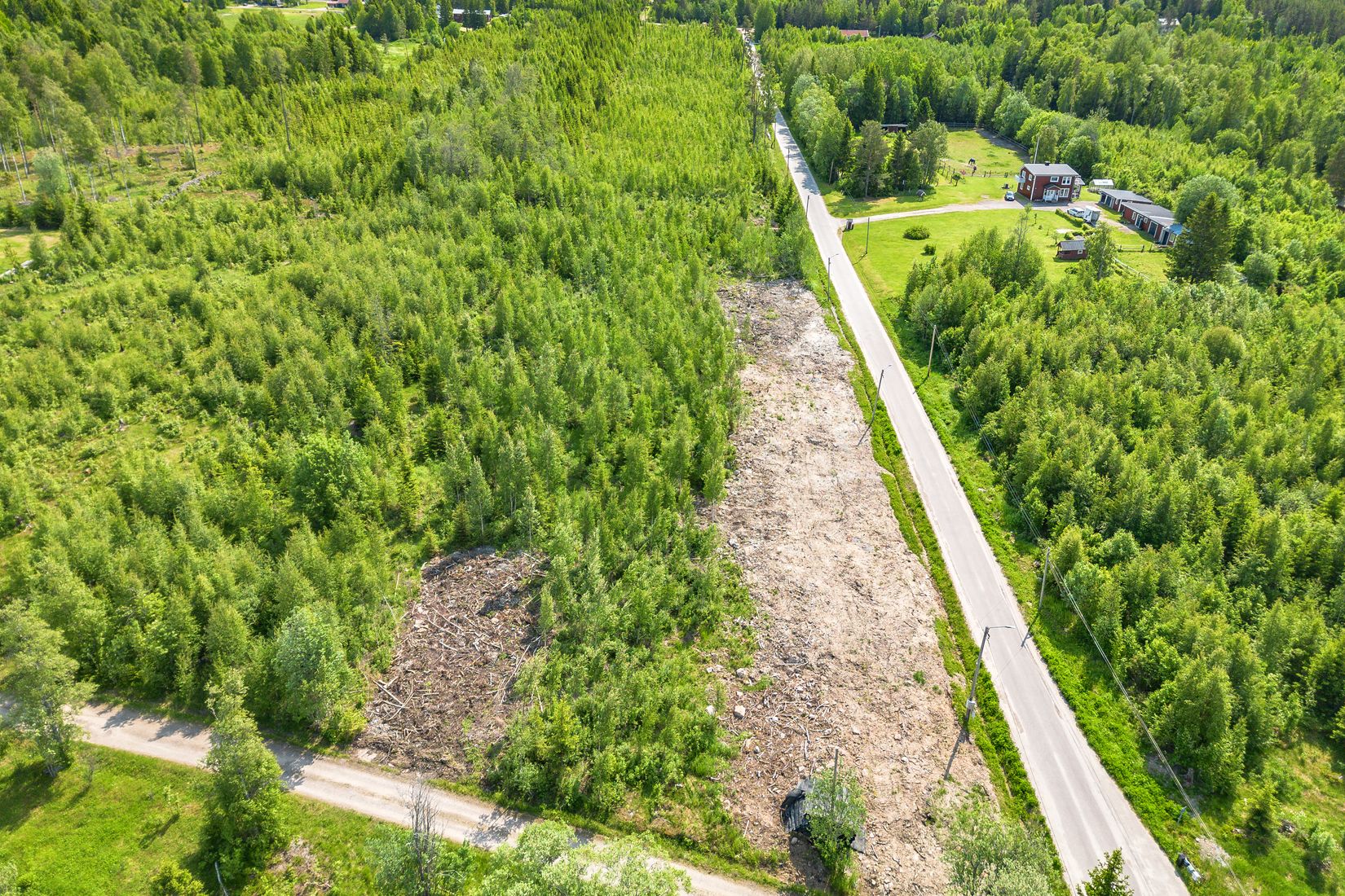 Tomt, Stillsamt läge i Räbbmoskogen på Alnö, Alnö, Sundsvall