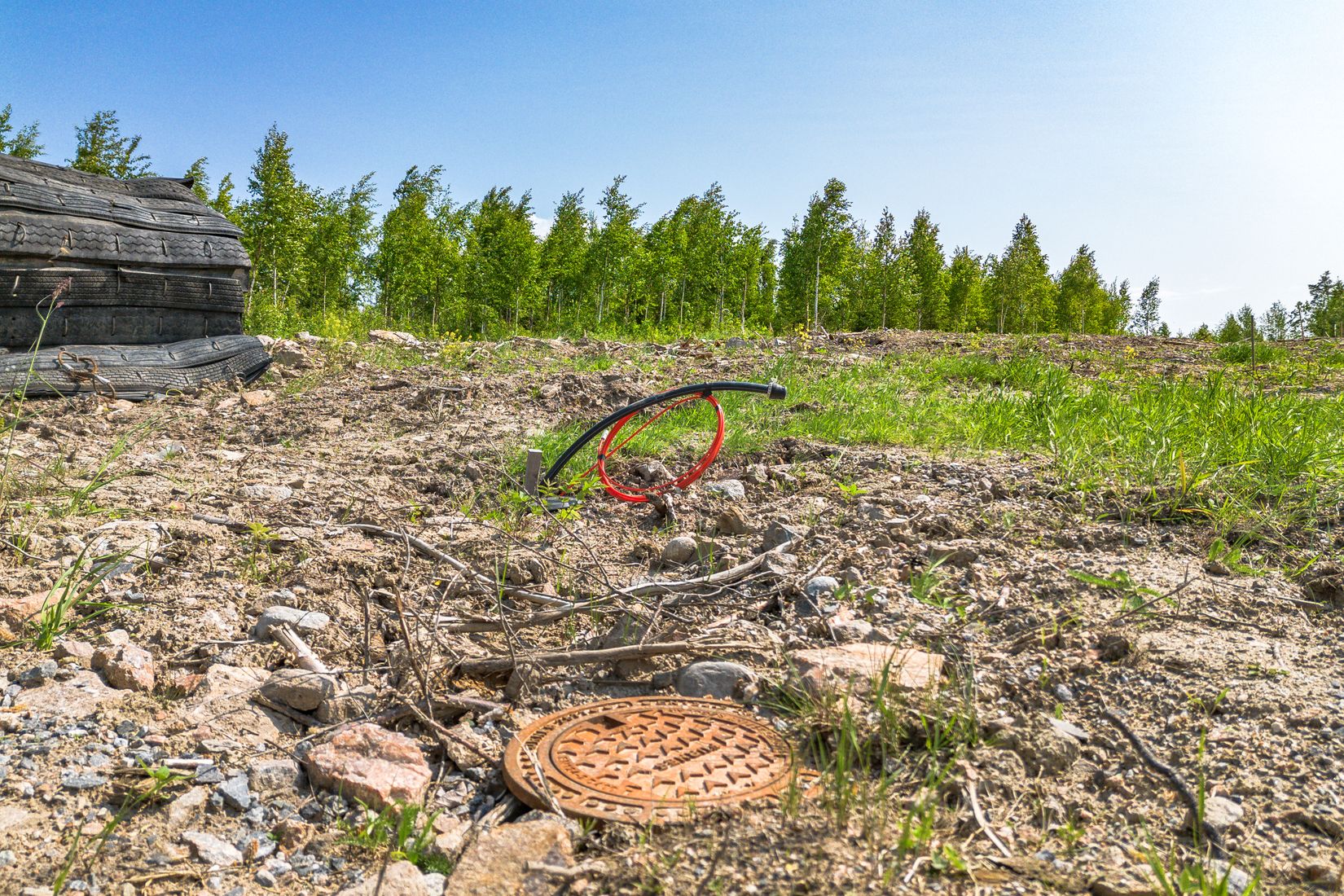 Tomt, Stillsamt läge i Räbbmoskogen på Alnö, Alnö, Sundsvall