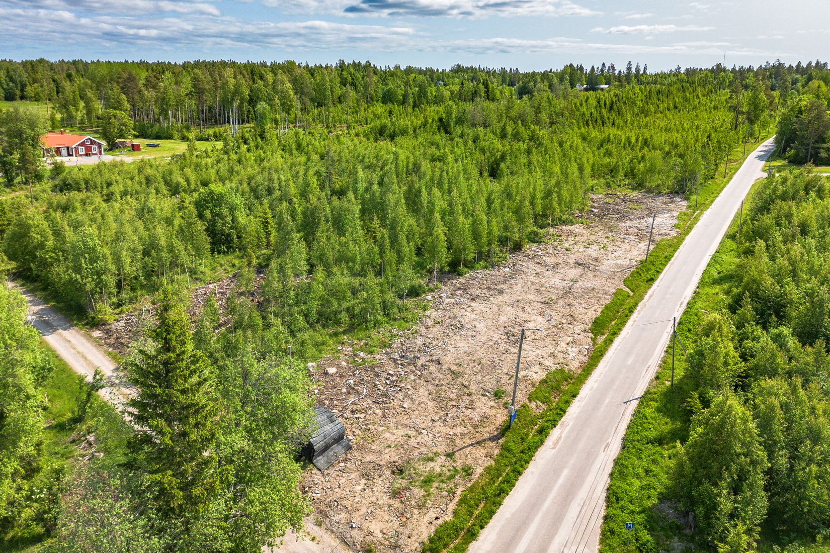 Tomt, Stillsamt läge i Räbbmoskogen på Alnö, Alnö, Sundsvall