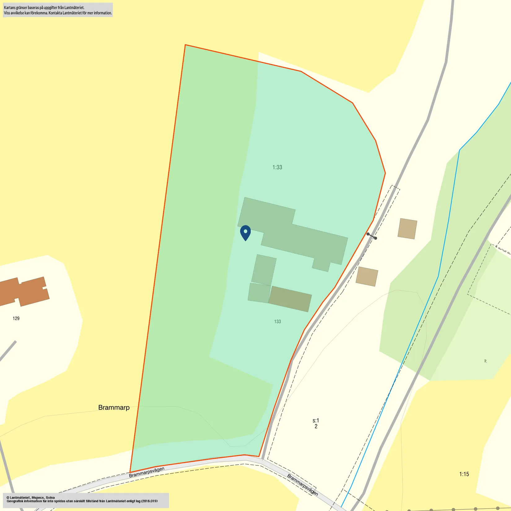 Villa, Brammarpsvägen 133, Ängelholm