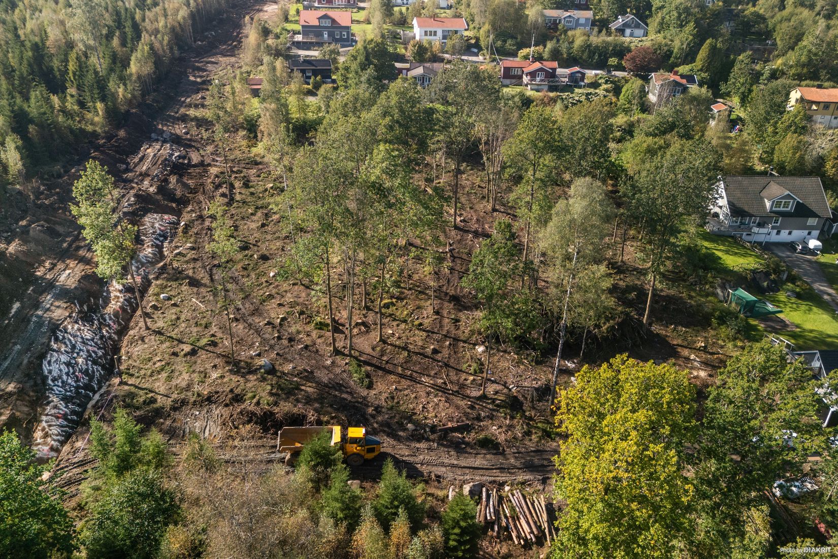 Tomt, Alsjöredsvägen, Lerum