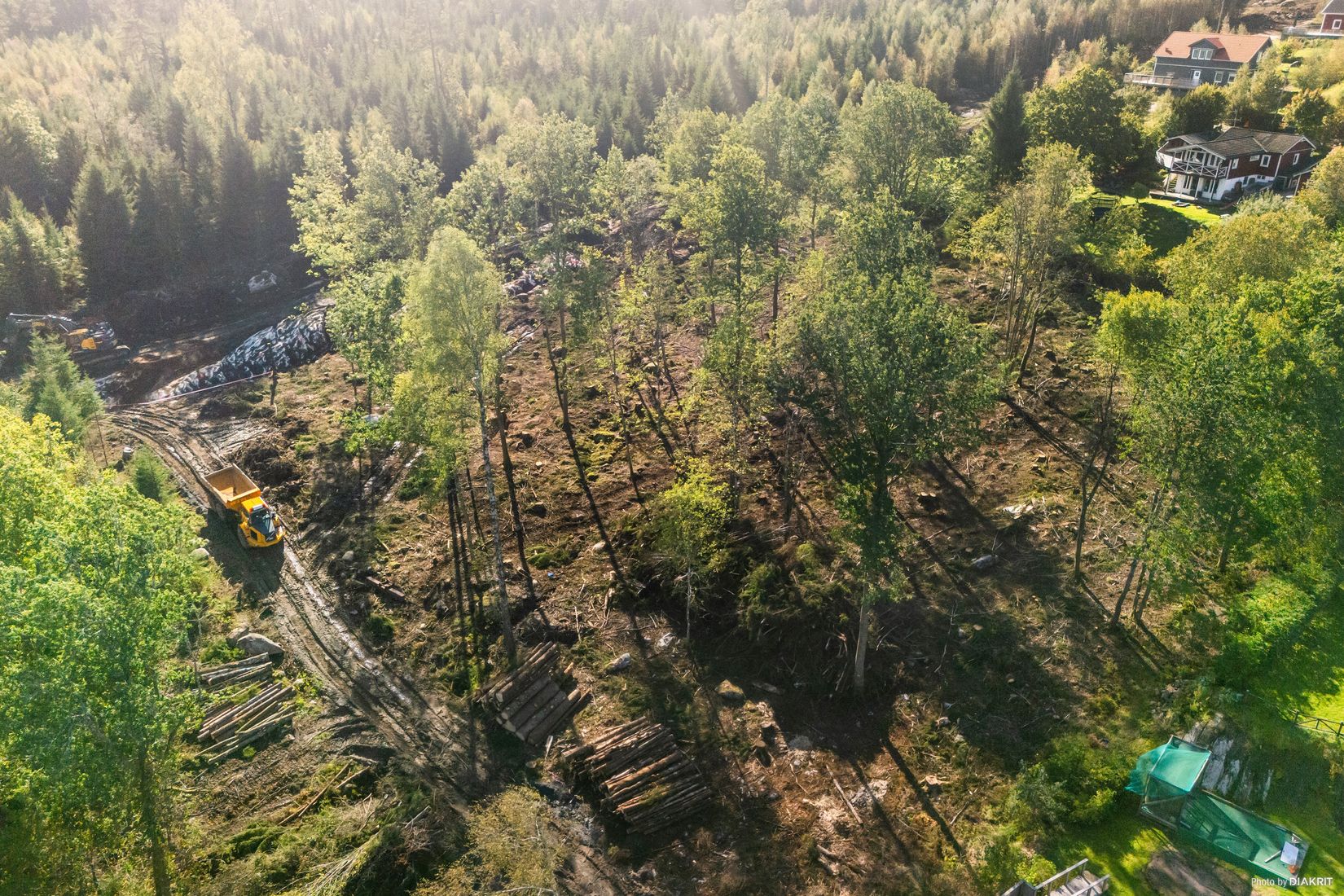 Tomt, Alsjöredsvägen, Lerum