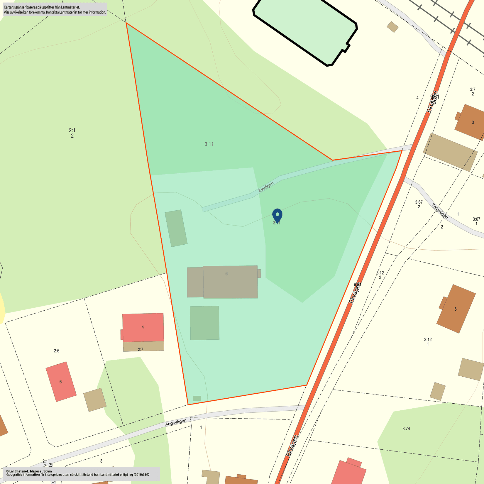 Villa, Ekvägen 6, Centralt, Gnesta