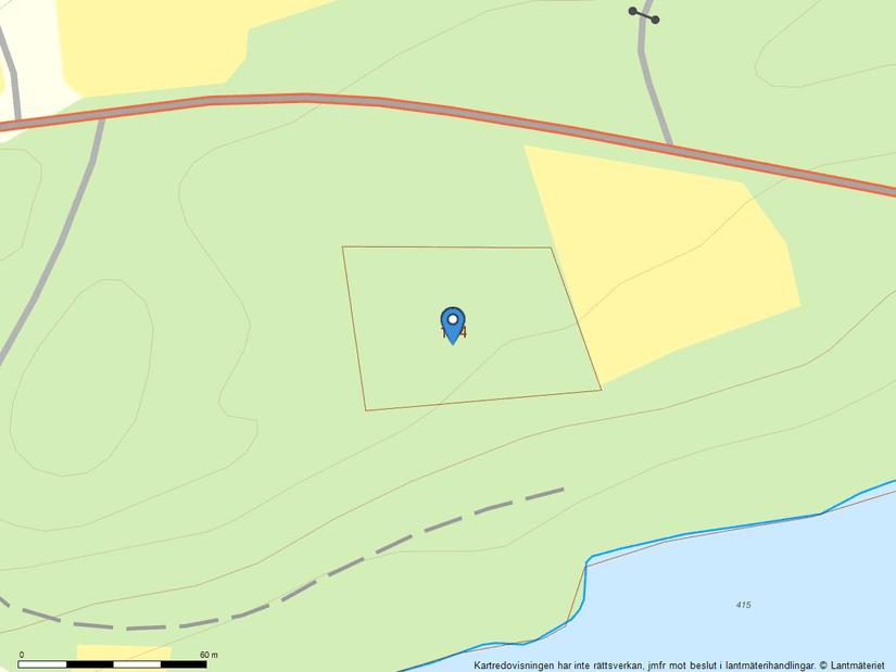 Tomt, Krokom tuvattnet 1:34, Krokom