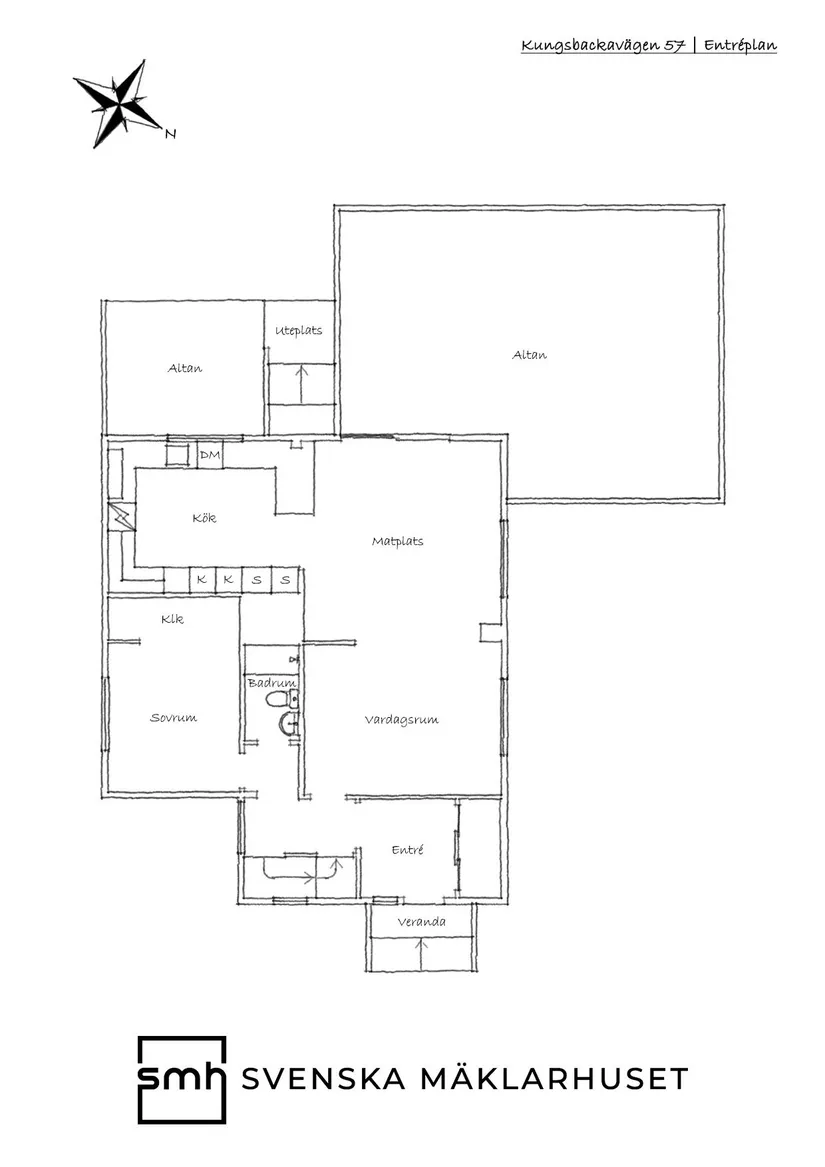 Villa, Kungsbackavägen 57, Mölndal