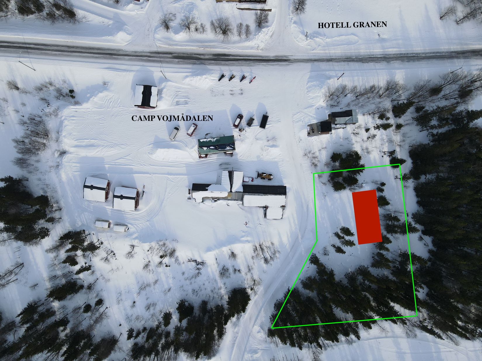 Tomt, Henriksfjäll 121B, Kittelfjäll, Vilhelmina