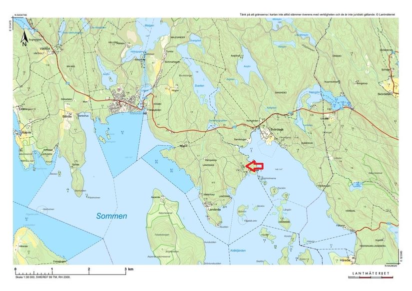 Tomt, BOXHOLM LANDSNÄS 1:33, Malexander, Boxholm