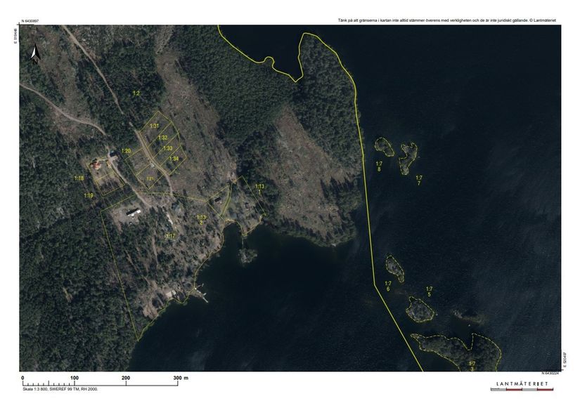 Tomt, BOXHOLM LANDSNÄS 1:33, Malexander, Boxholm