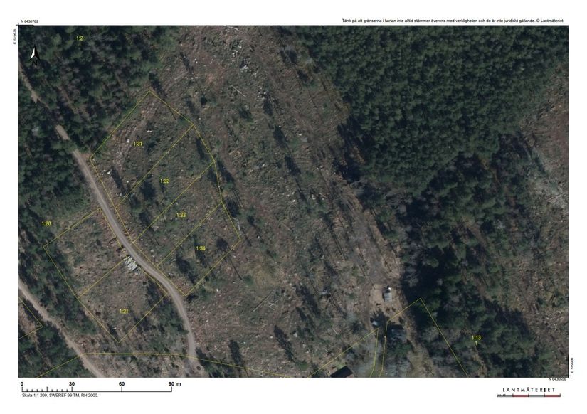 Tomt, BOXHOLM LANDSNÄS 1:33, Malexander, Boxholm