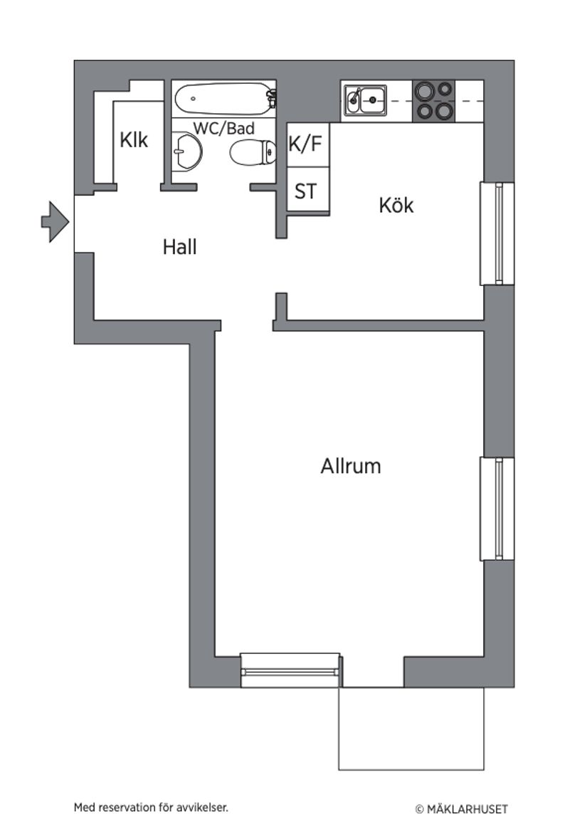Bostadsrätt, Sjöbogatan 48, Borås