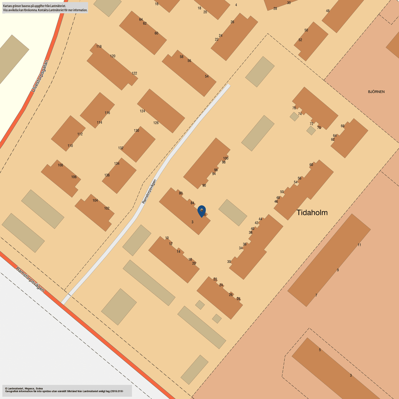 Bostadsrätt, Ramstorpsvägen 88, Ramstorp, Tidaholm