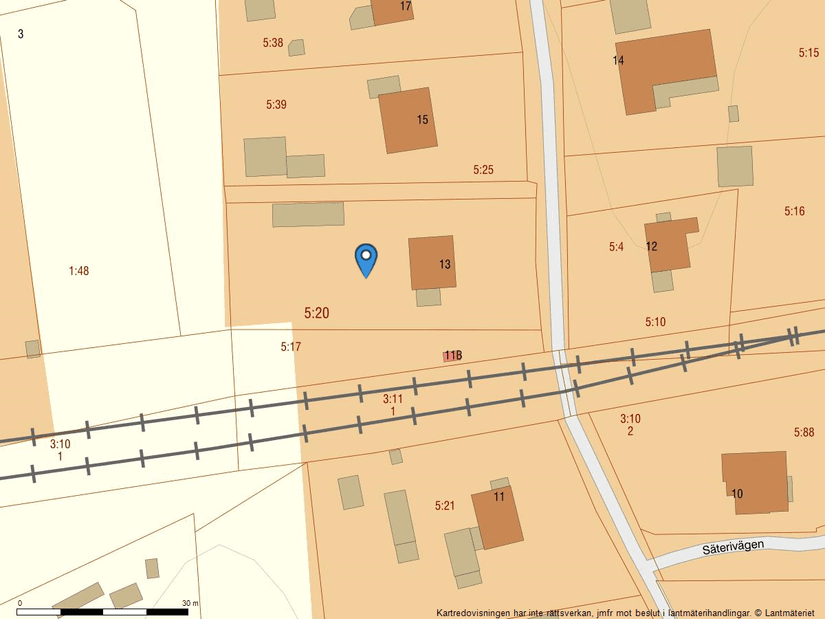 Villa, Säterivägen 13, Gemla, Växjö