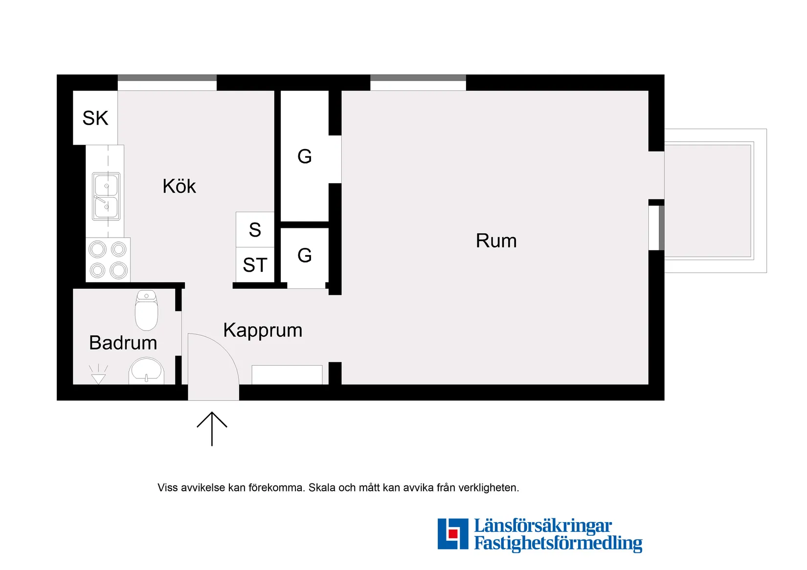 Bostadsrätt, Vattenverksvägen 36A, Kirseberg, Malmö