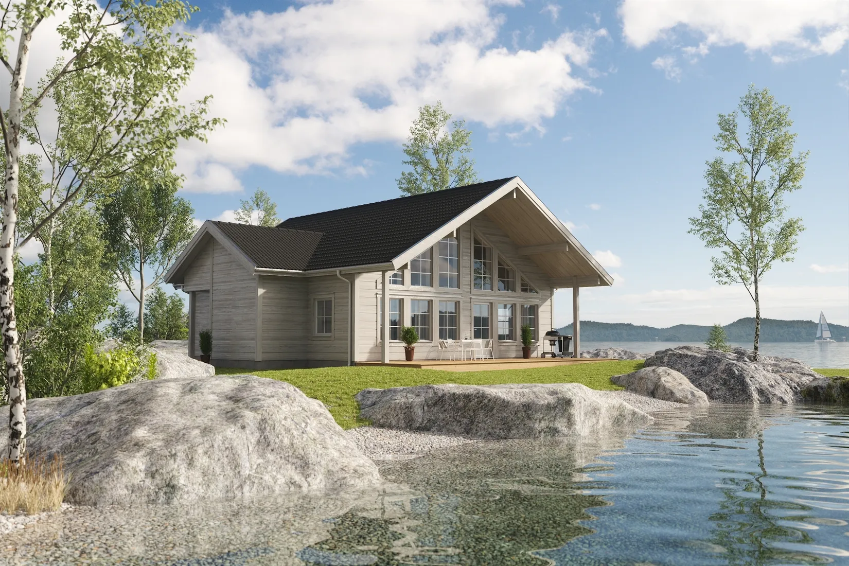 Tomt, Skålviksvägen, Tomt vid Siljan, Utanmyra/Sollerön, Mora