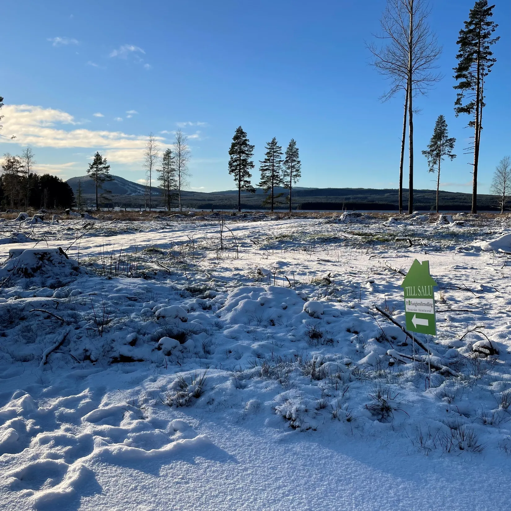 Tomt, Skålviksvägen, Tomt vid Siljan, Utanmyra/Sollerön, Mora