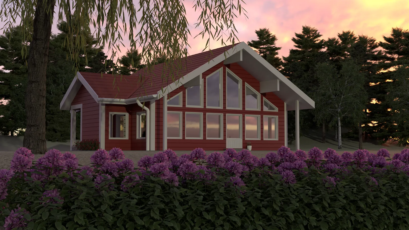 Tomt, Skålviksvägen, Tomt vid Siljan, Utanmyra/Sollerön, Mora