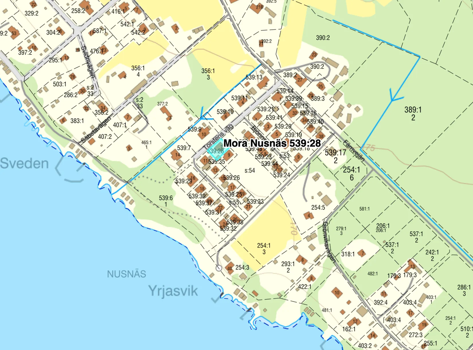 Villa, Torstens väg 7, Nusnäs, Mora