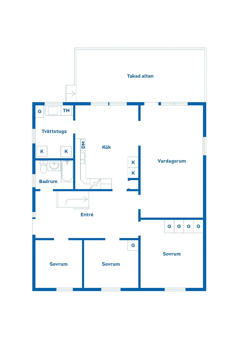 Villa, Torstens väg 7, Nusnäs, Mora