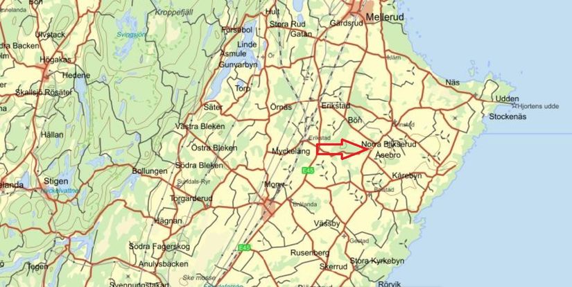 Villa, Åsebro 10, Mellerud