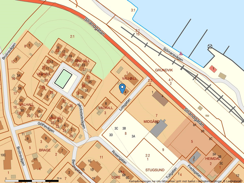 Villa, Lotsgatan 4, Stugsund, Söderhamn