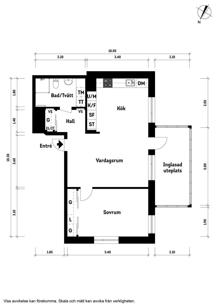 Bostadsrätt, Kvarnbyvallen 7, Kvarnbyvallen, Mölndal