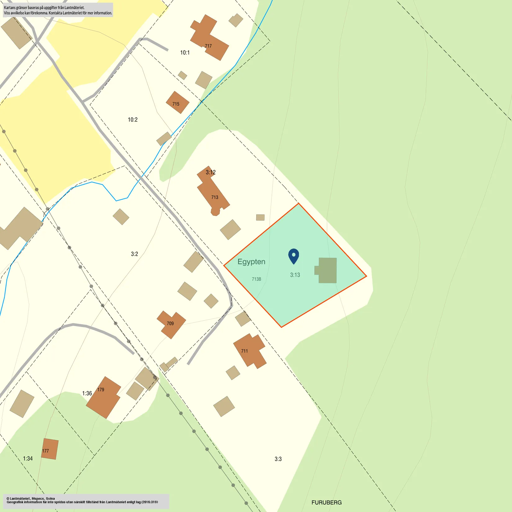 Villa, Egypten 713B, Hällingsjö, Härryda