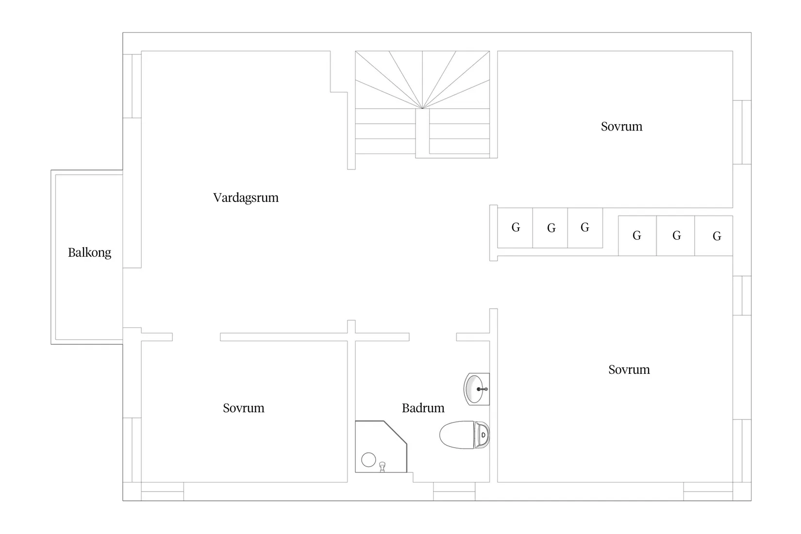 Villa, Radhus, Aroniavägen 80, Kungsbacka - Tölö  Ängar, Kungsbacka